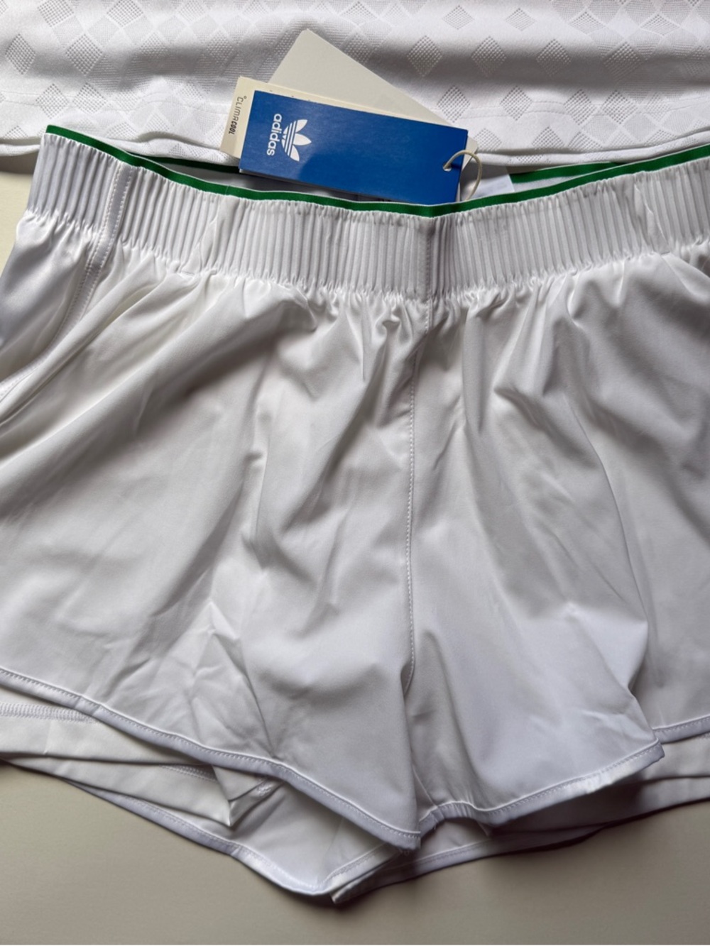 Adidas [L] Tennis Pro Women's Climacool Shorts Set (Polo+Shorts) JM4732+JM4734 - Picture 10 of 17
